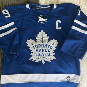 Men’s Large (size 52) Toronto Maple Leafs #91 John Tavares Jersey